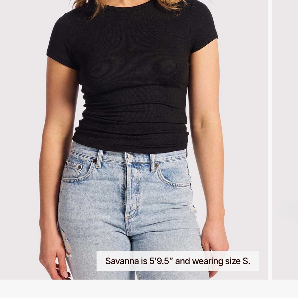 nuuds slinky rib Tee